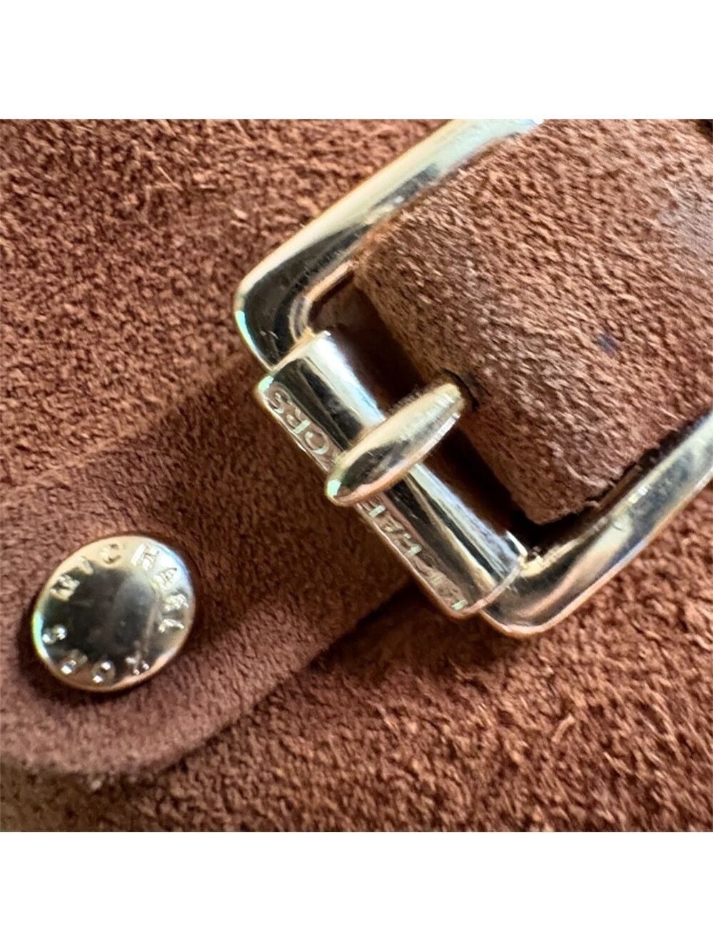 Michael Kors Cognac Suede Knee High Boots. Size 11. Worn once. Just like new! - Picture 11 of 12